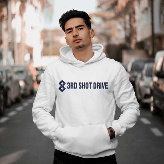 White 3SD Hoodie