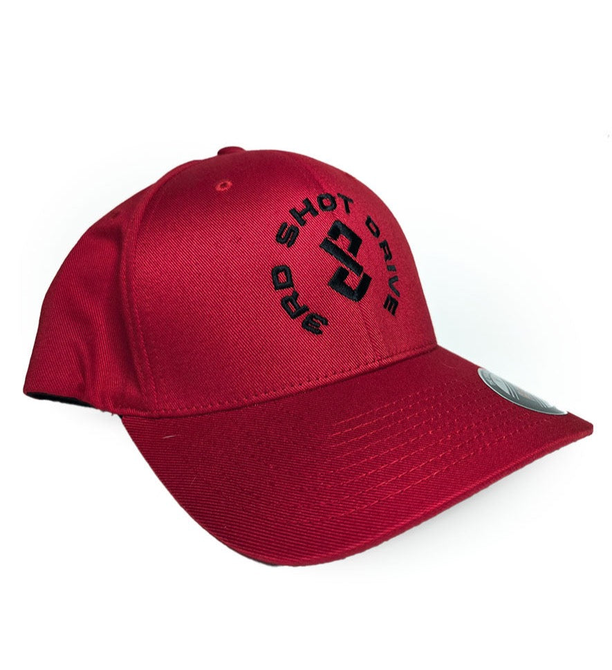 Red Fitted Pro Cap